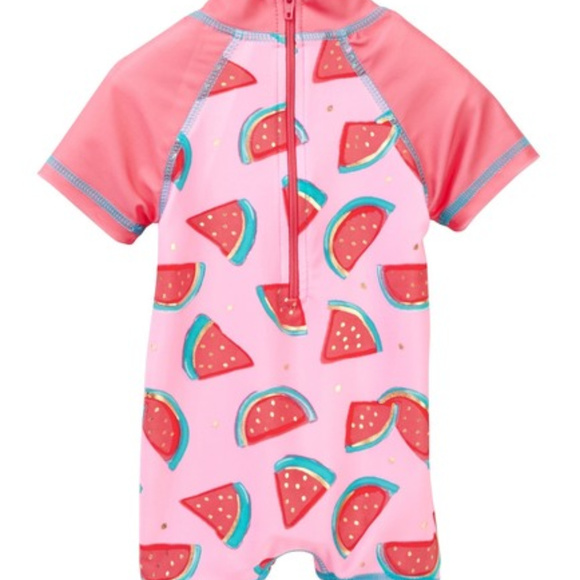 🆕️ Hello Summer Watermelon Scuba Swimsuit - Picture 2 of 6